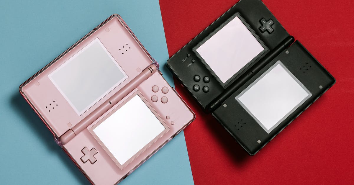 How does the Nintendo 3DS play DS games? - Pink And Black Nintendo DS