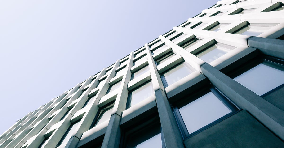 How does the Structure block work? - Facade of modern high concrete tower How does the Structure block work? - Facade of modern high concrete tower
