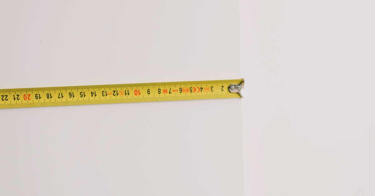 How does Zac's size changes work? - Measuring tape on empty white background