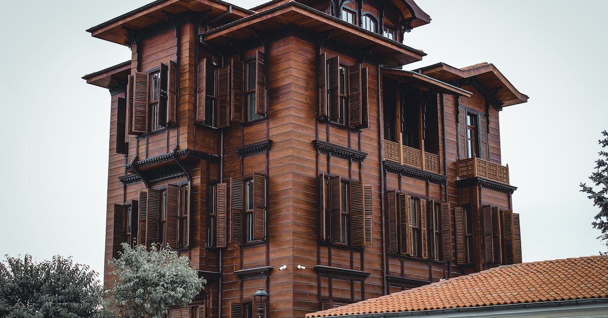 How has the mansion evolved? - Brown Concrete Building