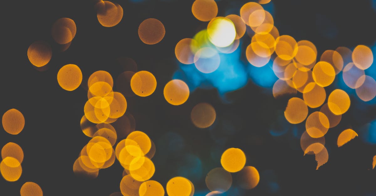 How is effect precedence determined? - Yellow Bokeh Photo