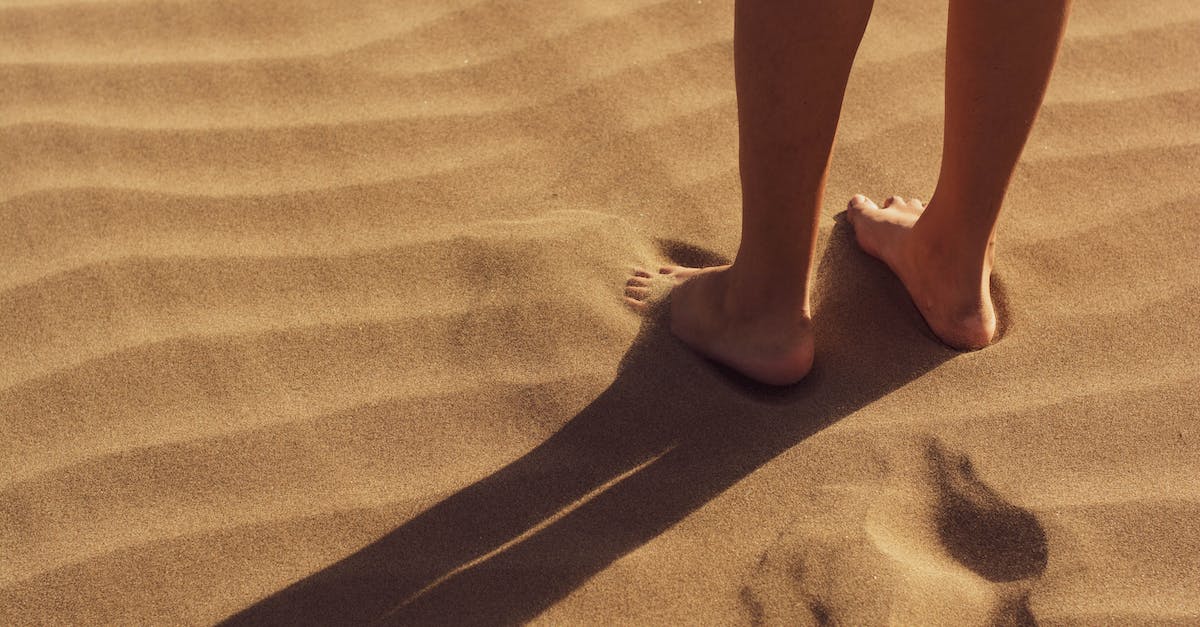 How is infinifactory's footprint calculated? - Person Stand on Sand