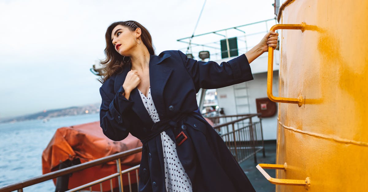 How is ship cost determined? - Woman in Black Coat Standing on Ship