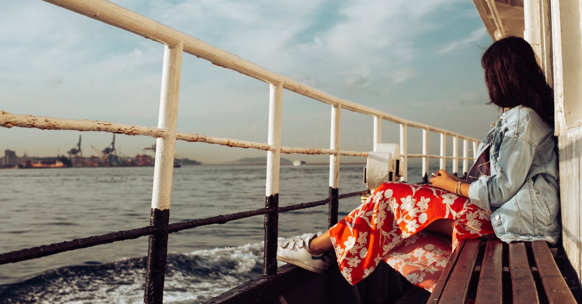 How is ship cost determined? - Woman on a Boat Looking at the Water