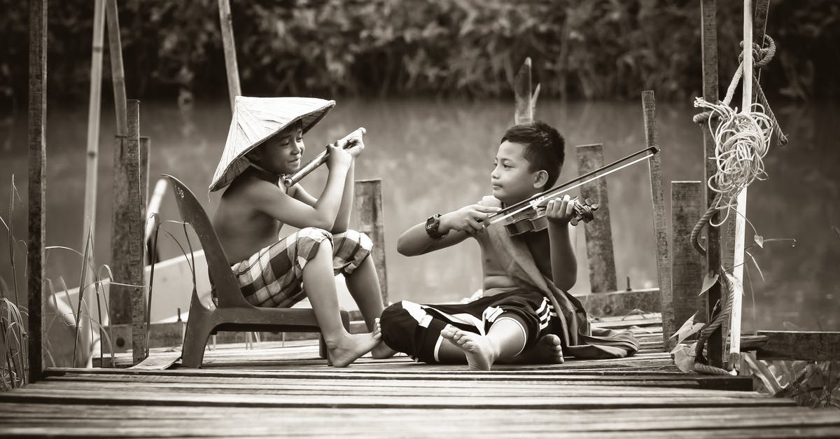 How long do Black Flute repel and White Flute attract effects last? - Two Boys Playing Music Instruments