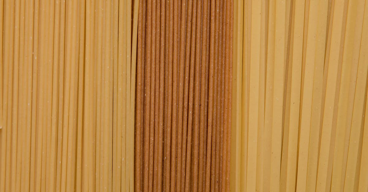 How long raw, roasted, salted, smoked or dried fish/meat each lasts in the cellar? - Dried Pasta Noodles in Close-up Shot