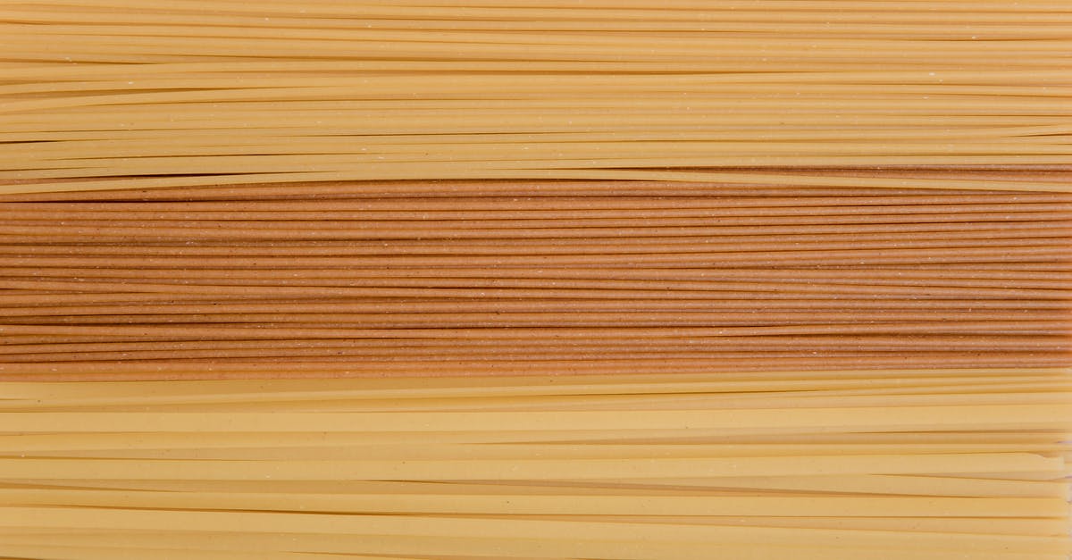 How long raw, roasted, salted, smoked or dried fish/meat each lasts in the cellar? - Long Pasta Noodles in Close-up Shot