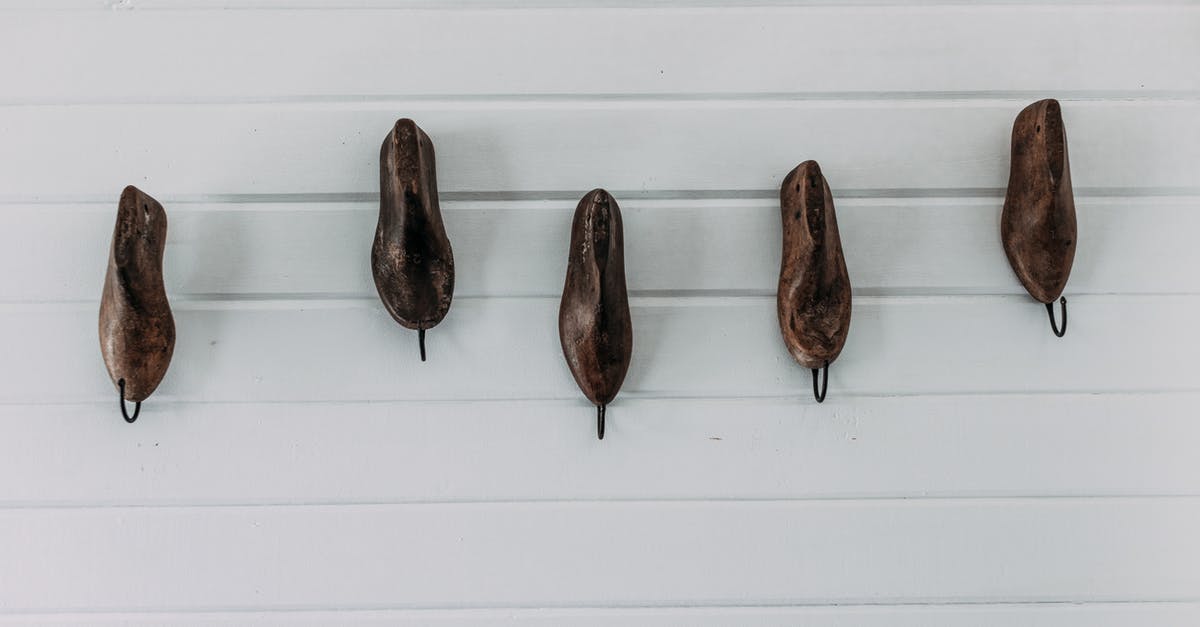 How many ions a day keep the rebels away? - Simple boots on white wall How many ions a day keep the rebels away? - Simple boots on white wall