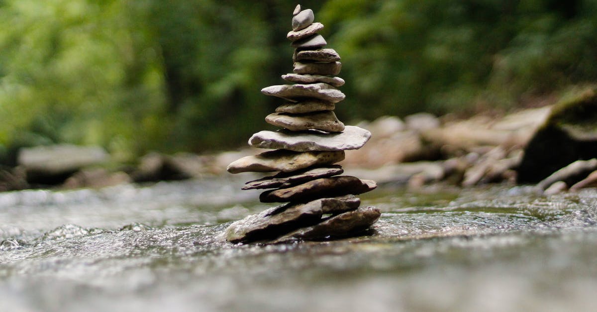 How many levels are in Necropolis? - Ground level of various stones placed on blurred wet surface near green plants