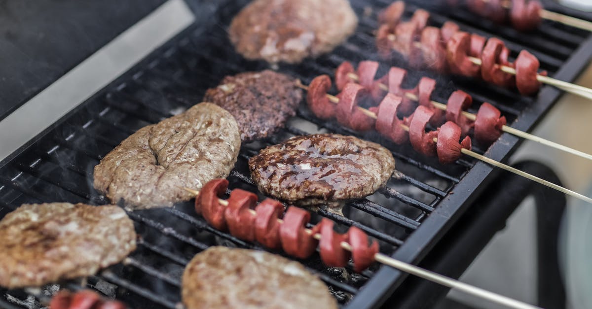 How many sausages are there in Stephen's Sausage Roll? - Steaks and Skewered Sausages on Grill How many sausages are there in Stephen's Sausage Roll? - Steaks and Skewered Sausages on Grill