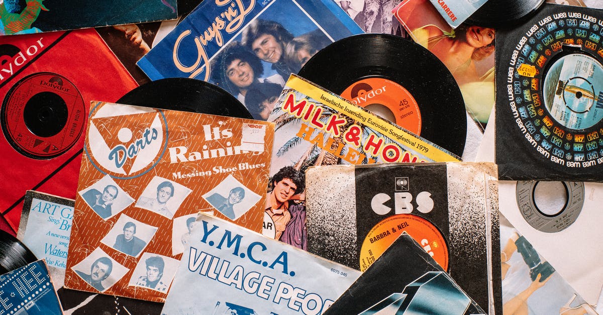 How much memory is a block on the Wii? - Set of retro vinyl records on table