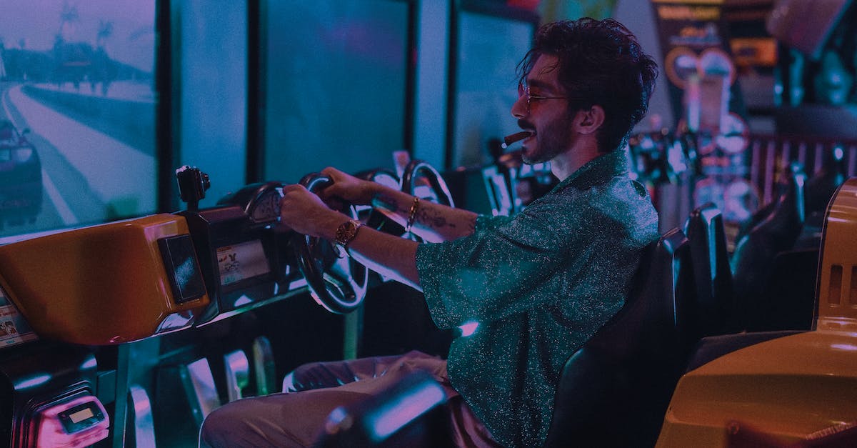 How often do "Something Happened" slot machines appear? - Cheerful man playing video game on slot machine How often do "Something Happened" slot machines appear? - Cheerful man playing video game on slot machine