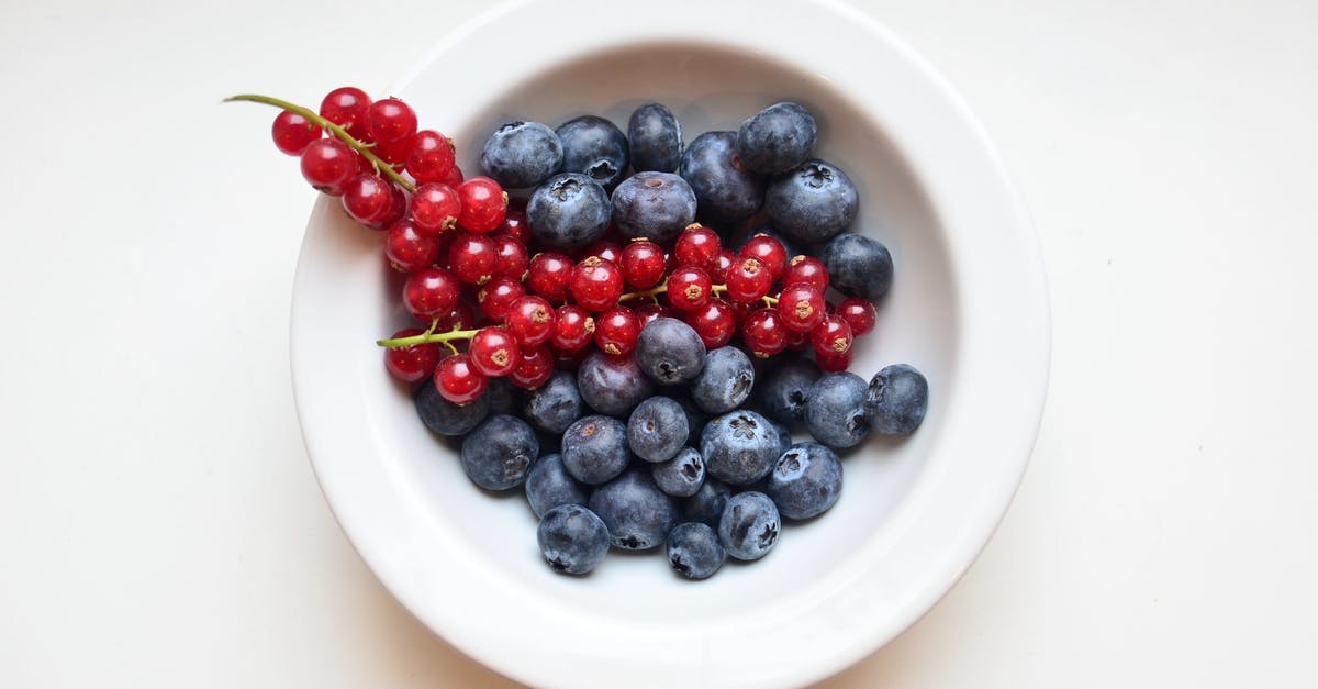 How often do season challenges refresh? - Top view of bowl with fresh blueberry and ripe red currant on table