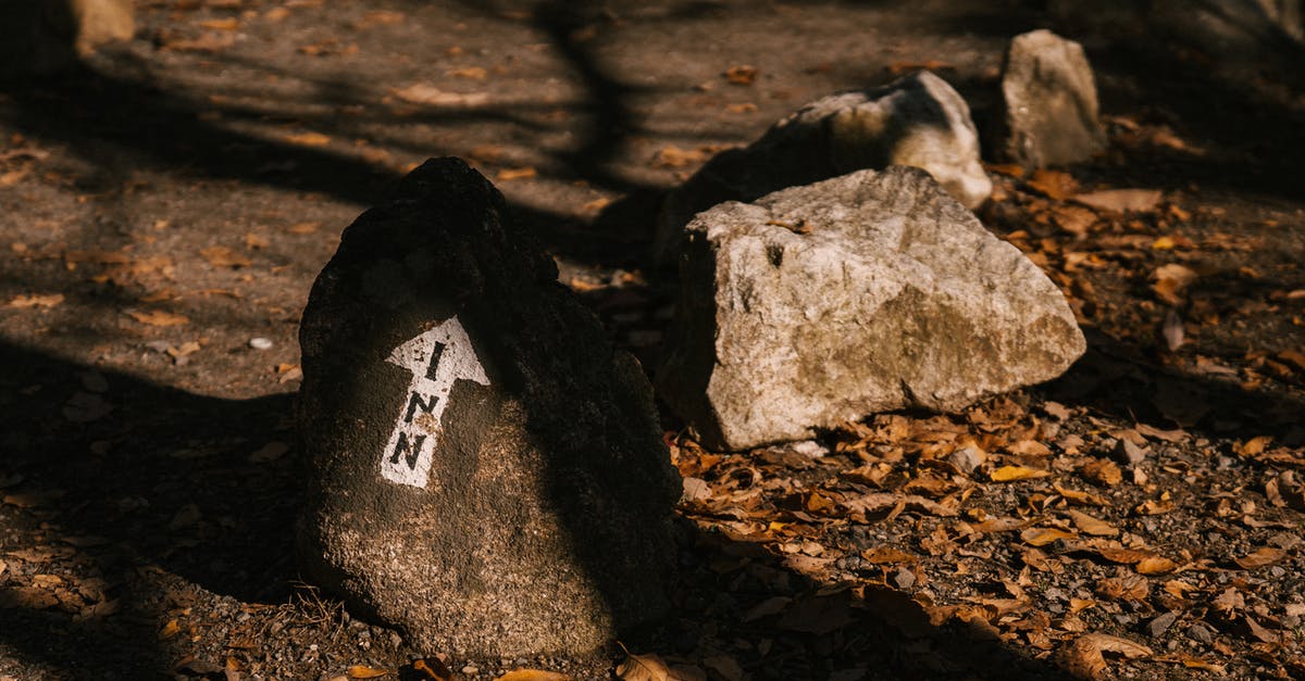 How soon does the plot of land letter arrive for morthal thane? - Rough stones with arrow on dry terrain