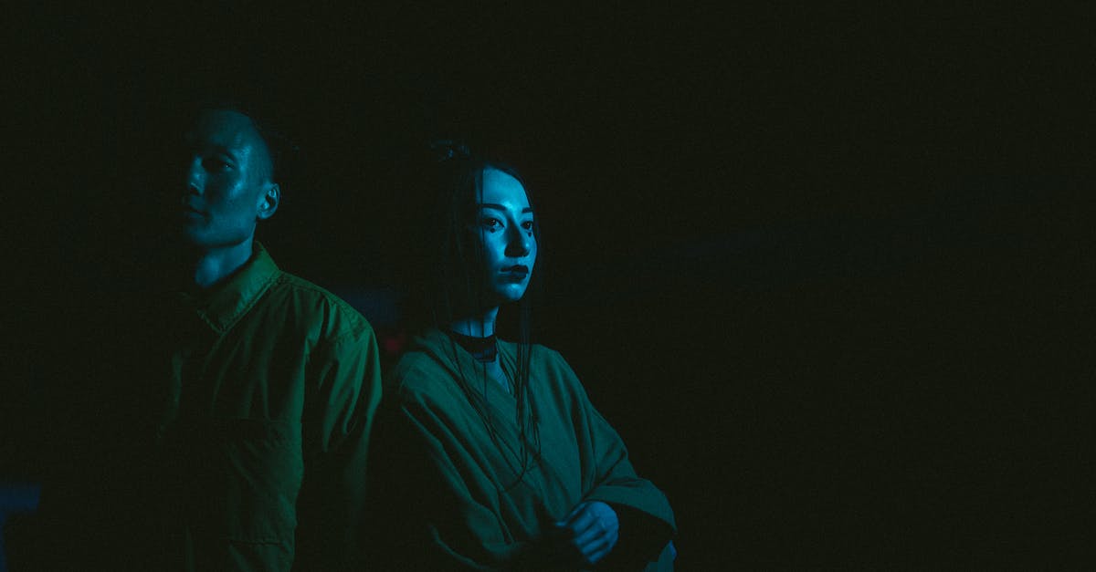 How to add custom music? - Photo Of Man And Woman With Blue Light Reflection On Black Background How to add custom music? - Photo Of Man And Woman With Blue Light Reflection On Black Background