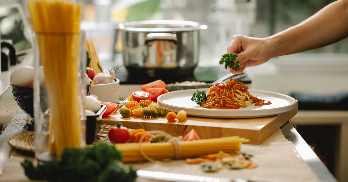 How to add plugins without Bukkit on a Minecraft 1.9.4 server? - Crop anonymous chef adding parsley to spaghetti with tomato and meat while cooking lunch in kitchen