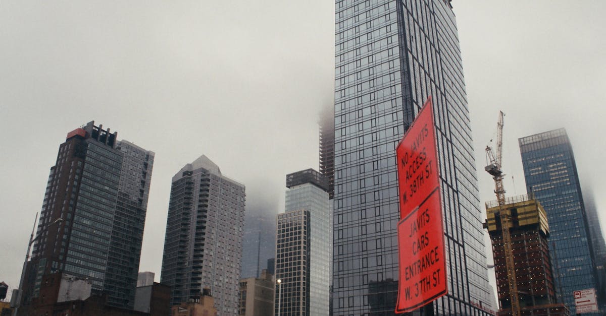 How to build quickly in Red Alert? - Modern city with tall skyscrapers and glass facades