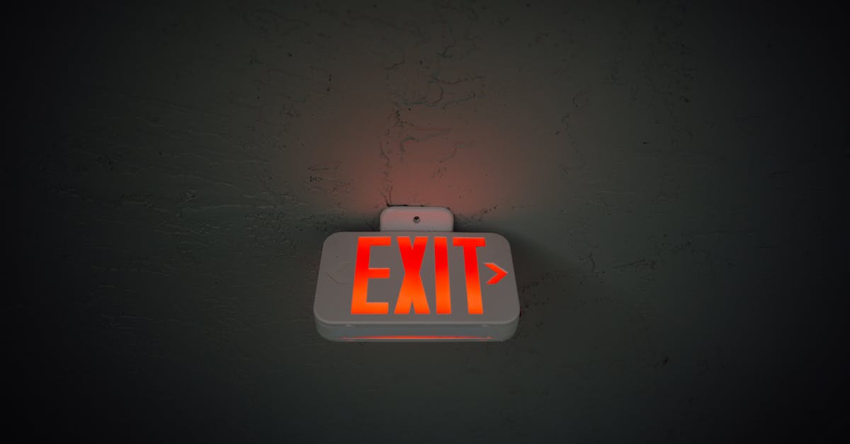 How to calculate the area of a region of any shape (Minecraft Java Edition 1.18) - From below of illuminated exit sign hanging on gray concrete ceiling in dark room