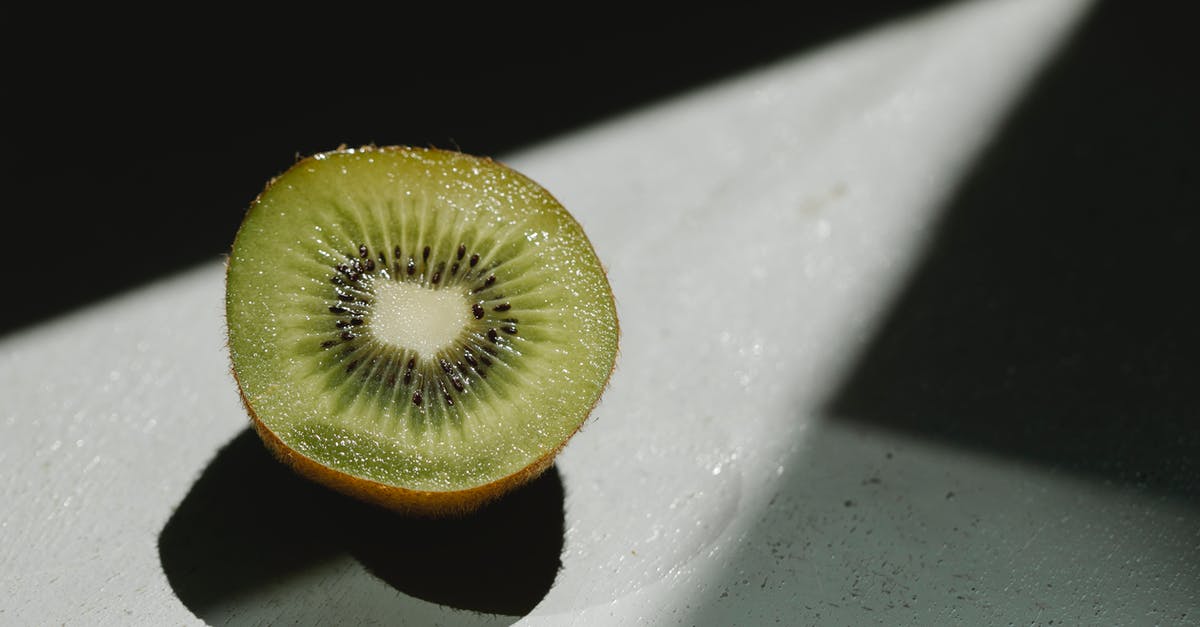 How to cast curse as aura? - Half of fresh juicy kiwi at sunshine