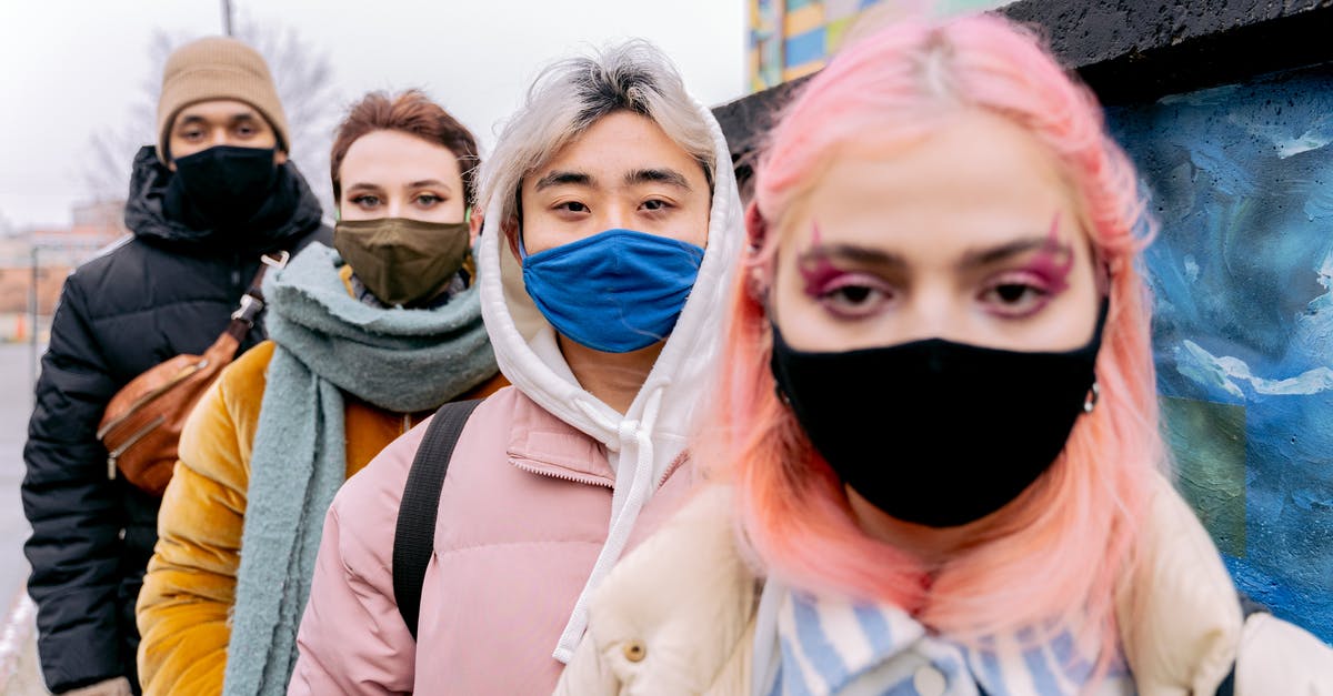 How to change Saints Row 4 aspect ratio from portrait to landscape? - Diverse People in Face Masks in Row Outdoors