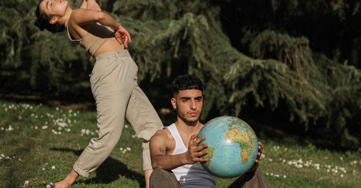 How to change world save version? - Man Holding an Earth Globe Beside a Woman 