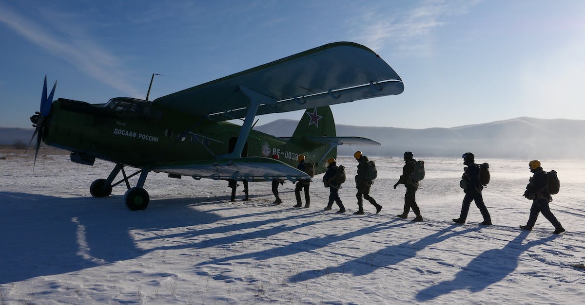 How to complete Operation Bloodhound competitive mission in zoo or safari? - Group of military men in uniform loading into aircraft during test operation in snowy ground of airfield on sunny cold winter day How to complete Operation Bloodhound competitive mission in zoo or safari? - Group of military men in uniform loading into aircraft during test operation in snowy ground of airfield on sunny cold winter day