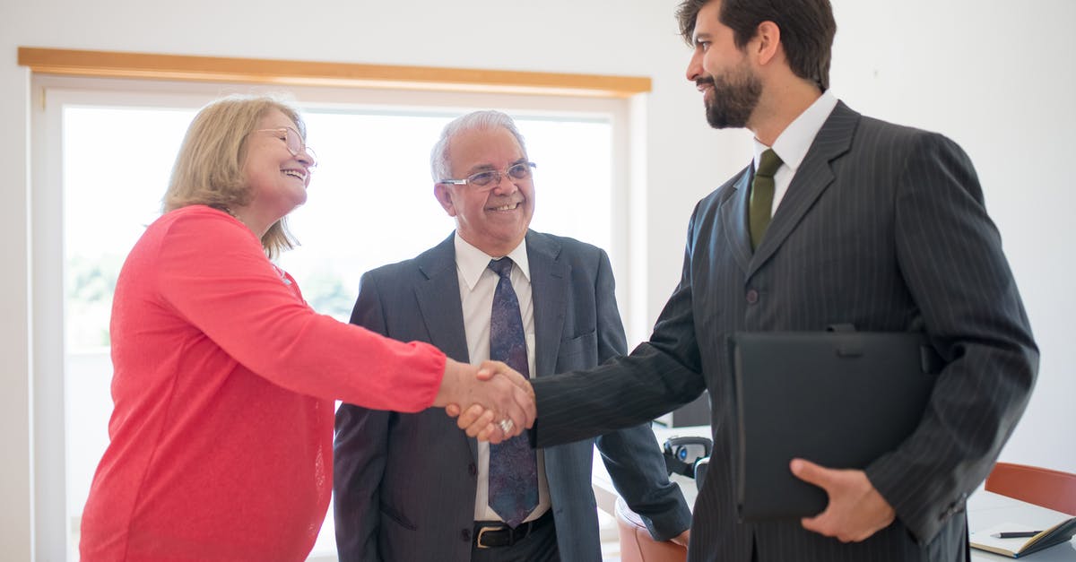 How to deal with clumsy agents harming themselves? - Man and Woman Shaking Hands