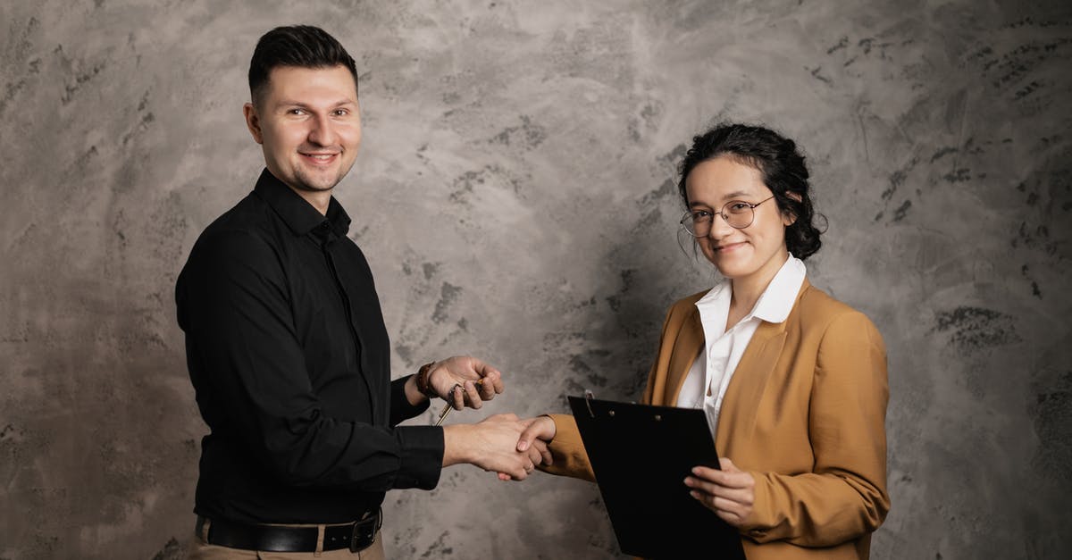 How to deal with clumsy agents harming themselves? - A Real Estate Agent and a Client Shaking Hands