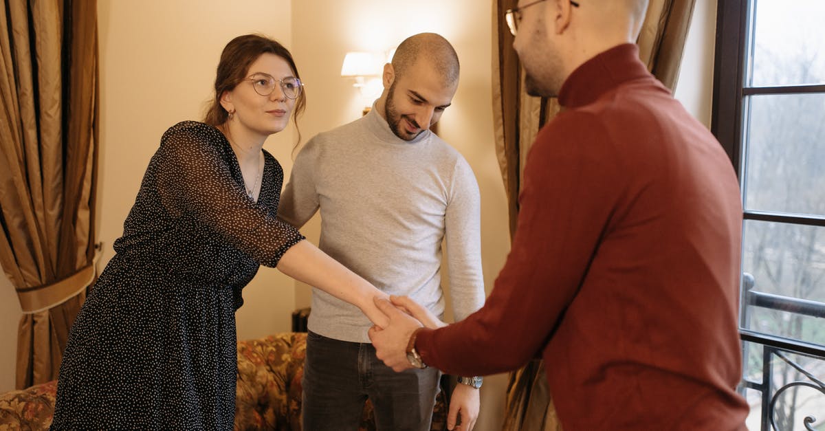 How to deal with Turtle's shield - A Man Shaking Hands with a Woman Standing Beside His Husband How to deal with Turtle's shield - A Man Shaking Hands with a Woman Standing Beside His Husband