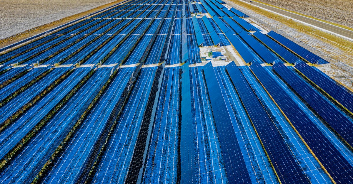 How to decide a Pokemon's Hidden Power Type(in X and Y)? - Aerial Photography of Blue Solar Panels
