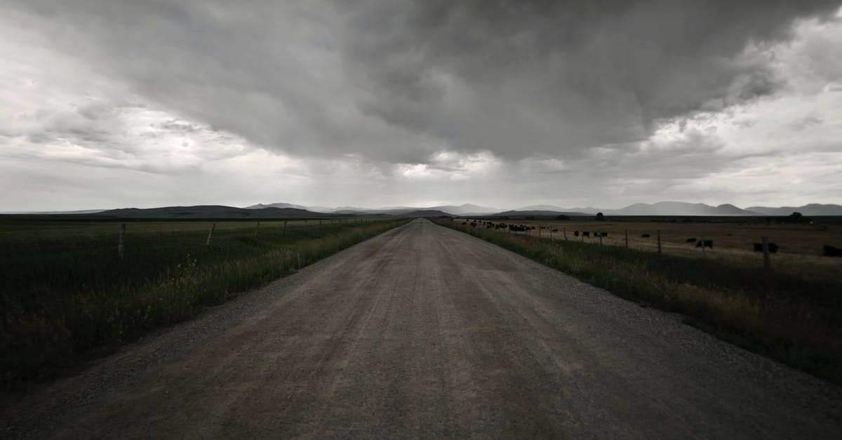 How to decrease render distance in GTA San Andreas? - Gray Road Between Green Grass Under Gray Clouds