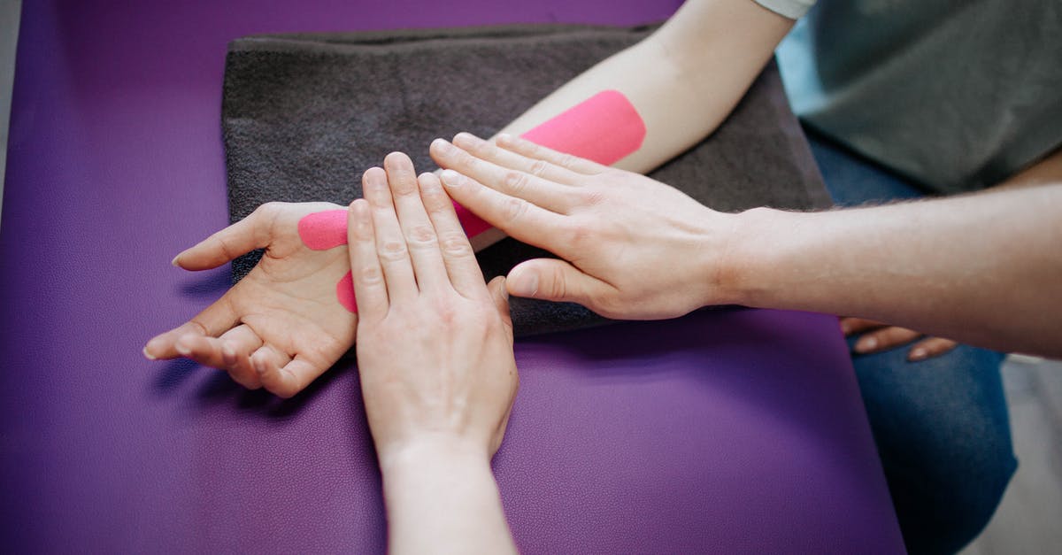 How to do damage if touching a particle? - Person Doing Hand Massage