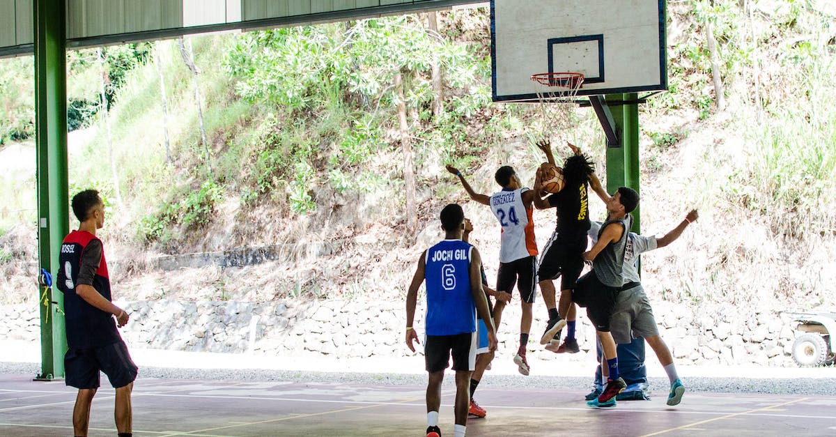 How to end custom game with 2 players - People Playing Basketball