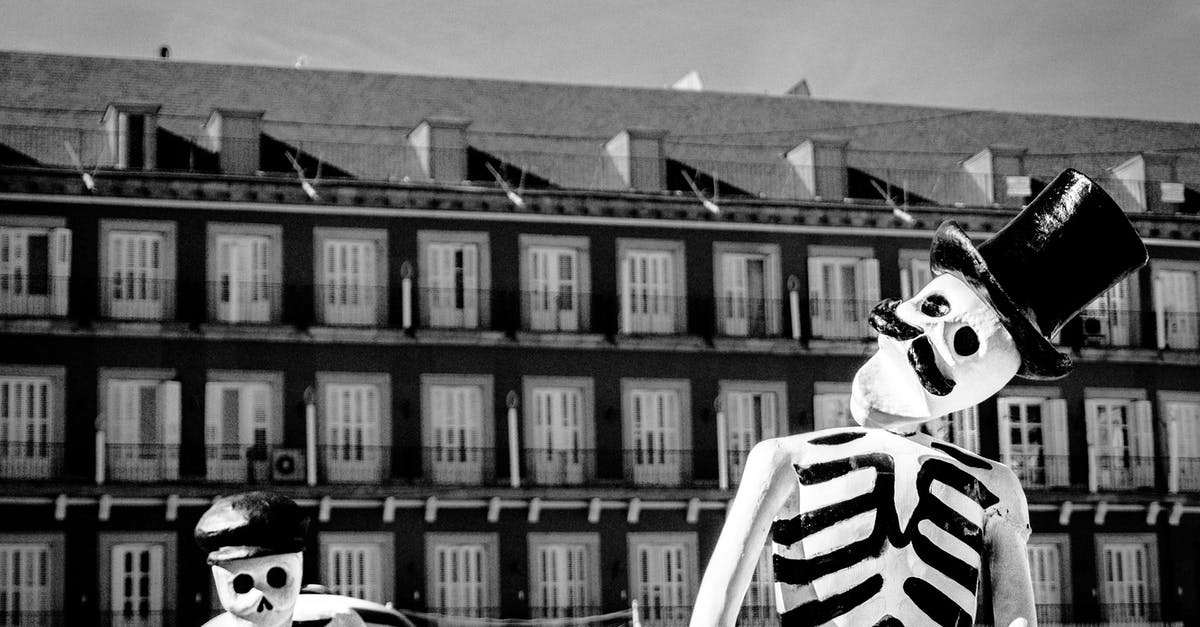 How to escape the skulls (mist unit) - Monochrome Photo of Two Skeleton Wearing Hats How to escape the skulls (mist unit) - Monochrome Photo of Two Skeleton Wearing Hats
