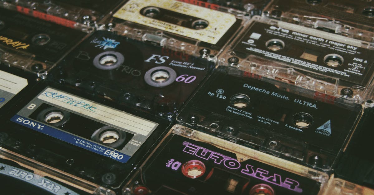 How to find the title of the HOTS music while searching? - Collection of old audio tapes with titles in apartment How to find the title of the HOTS music while searching? - Collection of old audio tapes with titles in apartment