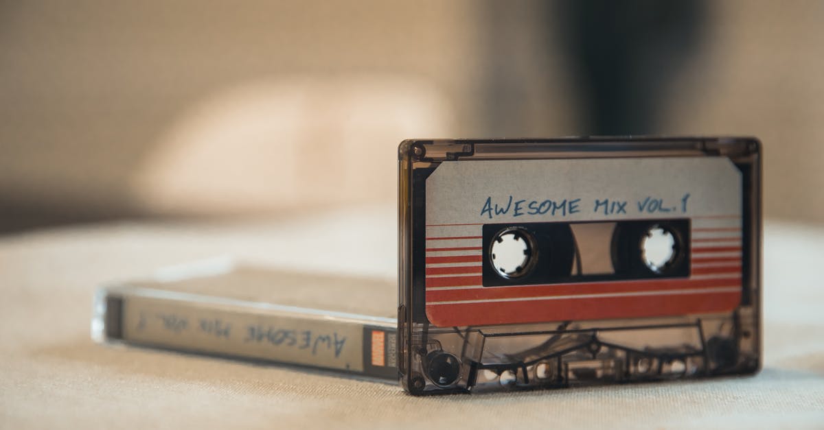 How to find the title of the HOTS music while searching? - Retro music audio cassettes on table How to find the title of the HOTS music while searching? - Retro music audio cassettes on table