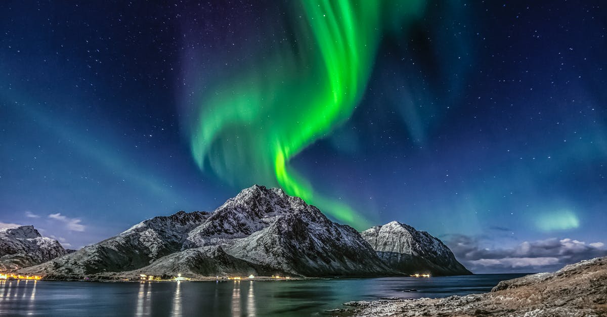 How to fix lack of green light? - Green Aurora Borealis Over Snow Covered Mountain How to fix lack of green light? - Green Aurora Borealis Over Snow Covered Mountain