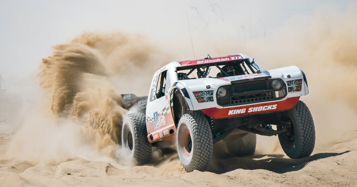 How to get a most wanted car after you have raced it and won? - Offroad Car Going Through Sandy Desert
