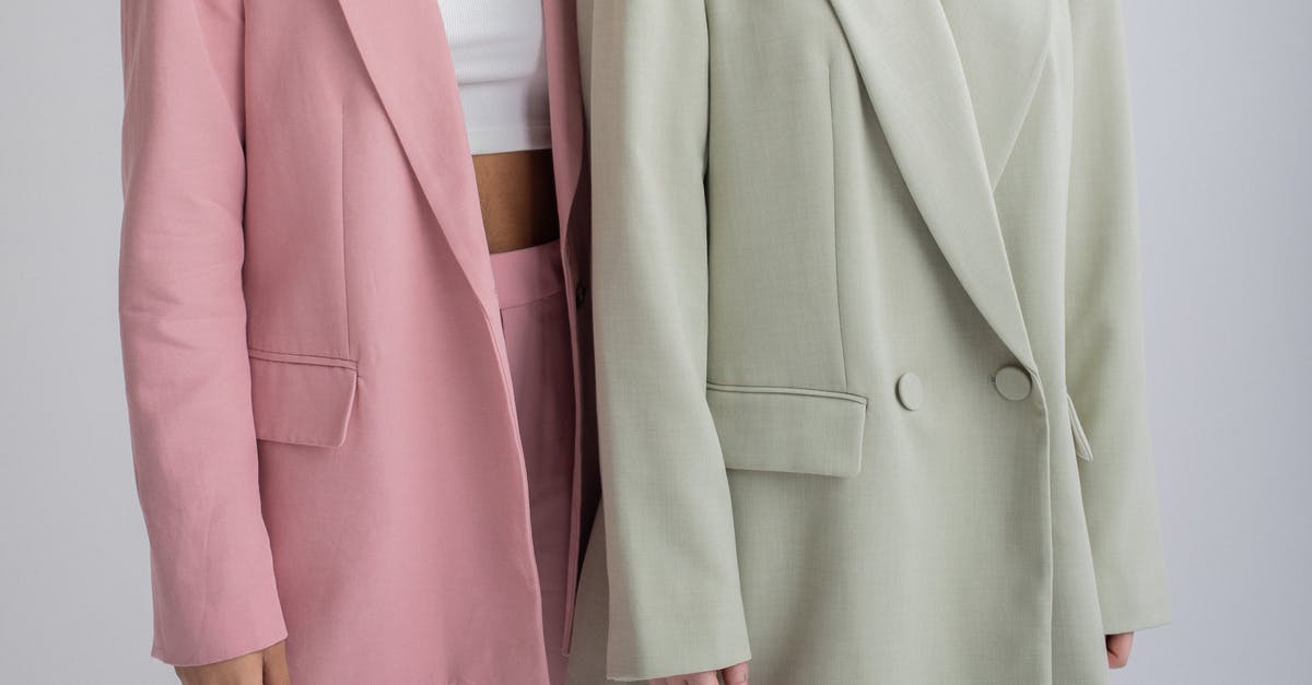 How to get all outfits for different companions - Women in trendy blazers in studio