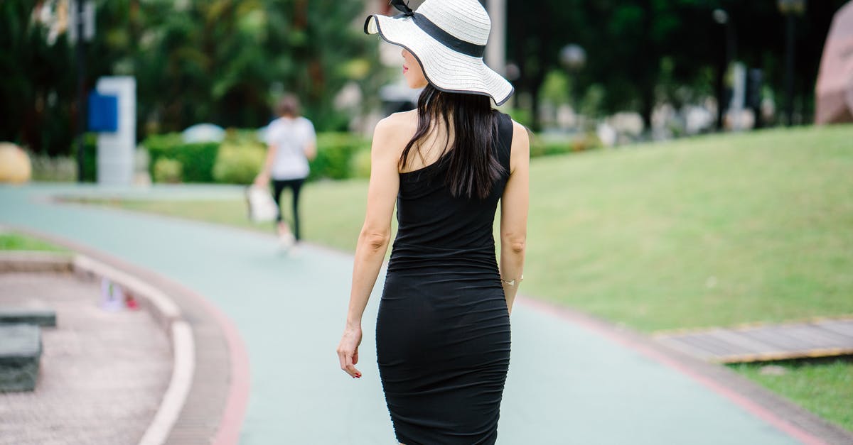 How to get my hat back on? - Woman Walking Outdoor