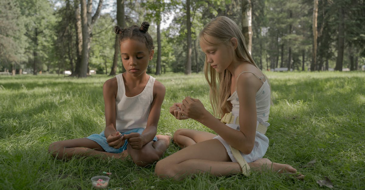 How to get rid of unwanted children without making the dwarves unhappy? - Girl Sitting on Grass Putting on Beads Necklace How to get rid of unwanted children without making the dwarves unhappy? - Girl Sitting on Grass Putting on Beads Necklace