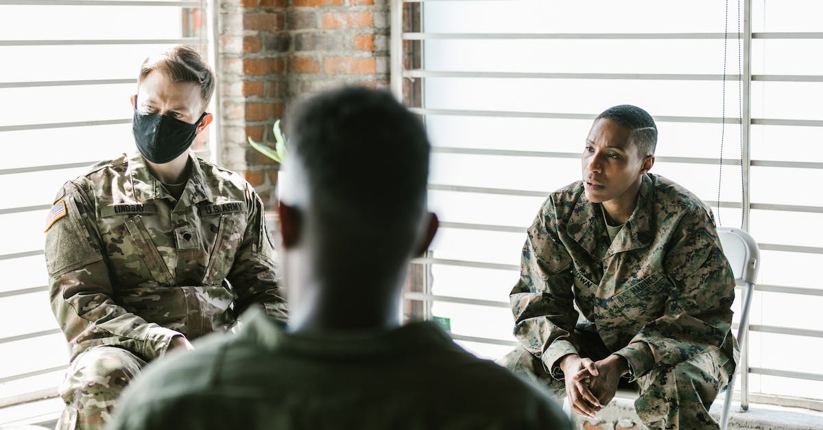 How to heal heroes and armies? - Photo of Soldiers Having a Therapy Session