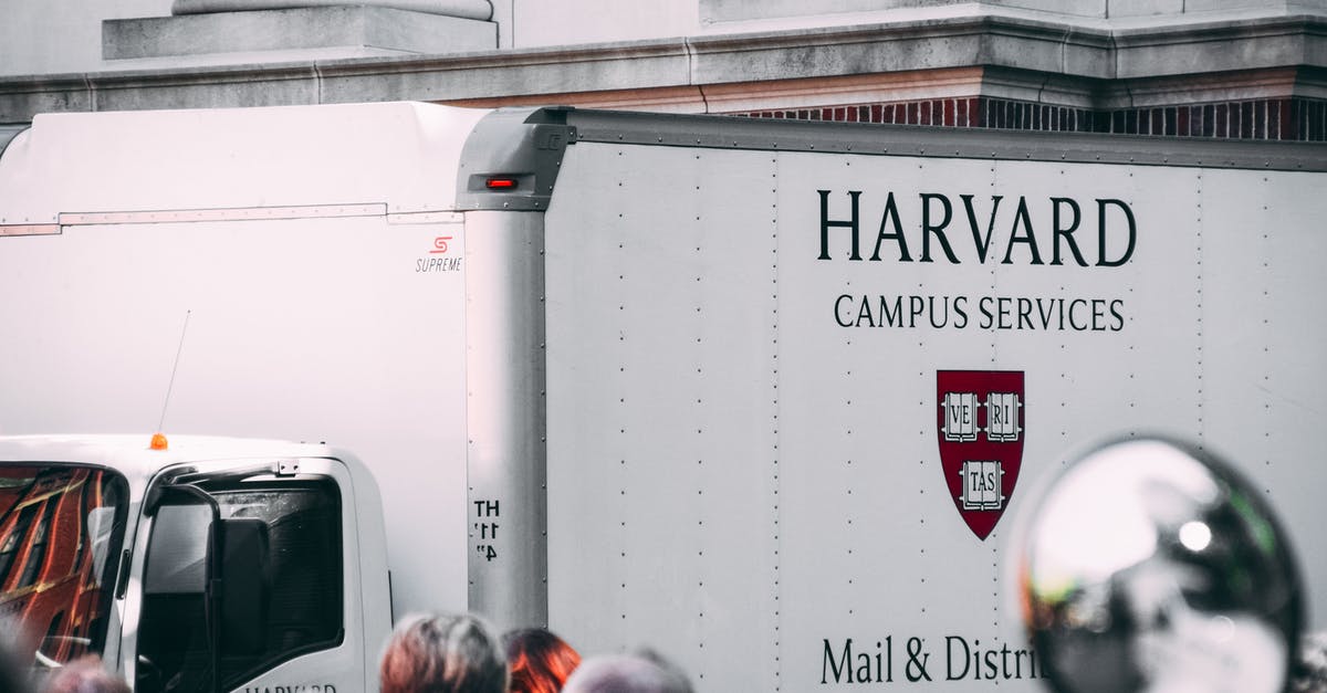 How to increase delivery trucks - White Harvard Campus Services Truck How to increase delivery trucks - White Harvard Campus Services Truck