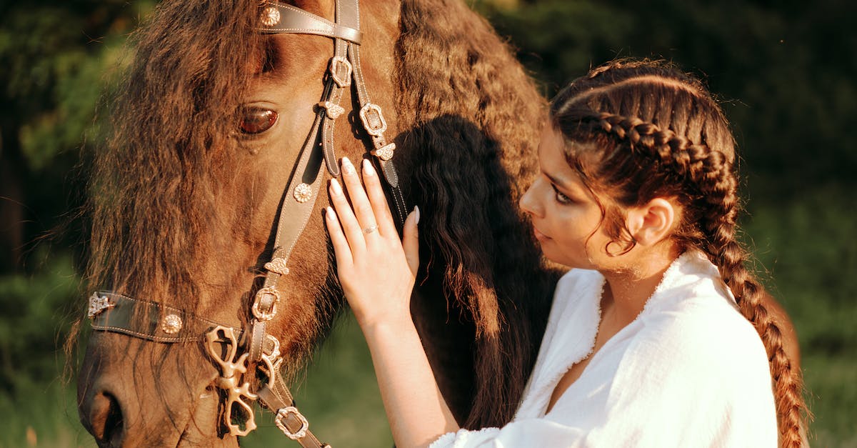 How to kill a witch without touching it? - Woman in White Shirt Beside Brown Horse
