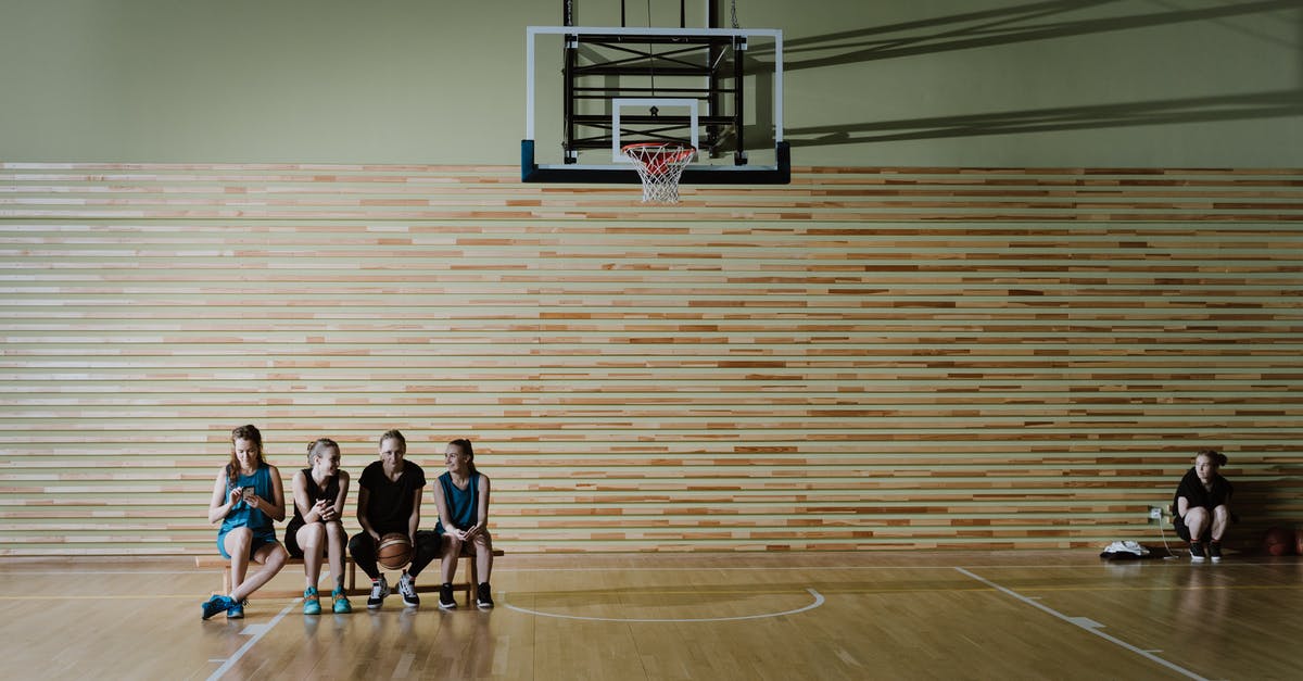 How to know if teammates are in a premade squad or not? - 3 Women in Basketball Court