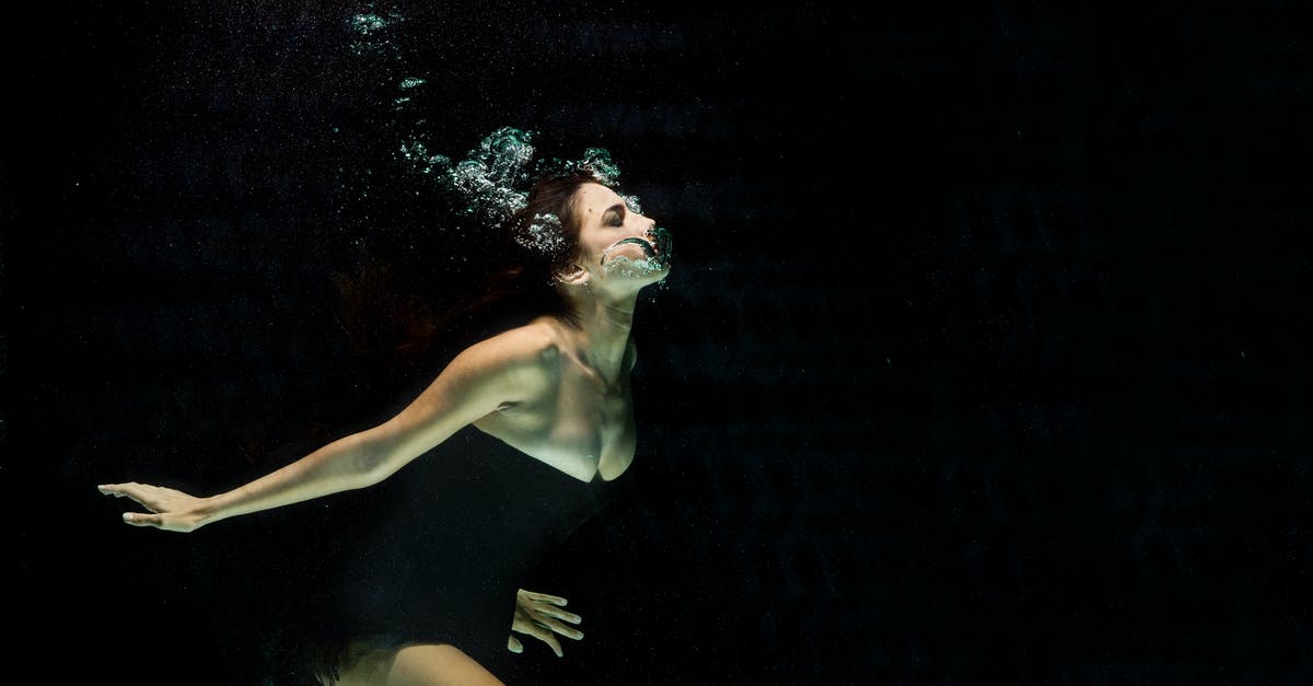 How to let player breathe underwater - Woman Wearing Black Dress Under Water Photography
