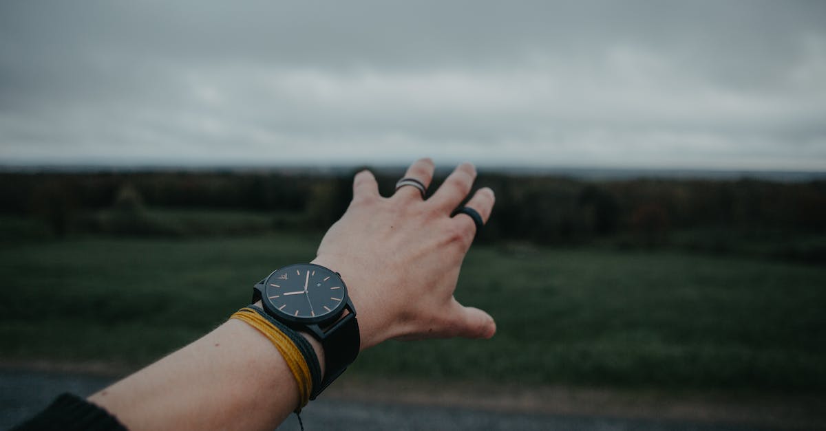 How to make 20 minutes (1 day) delay? [duplicate] - Person Wearing Black Watch