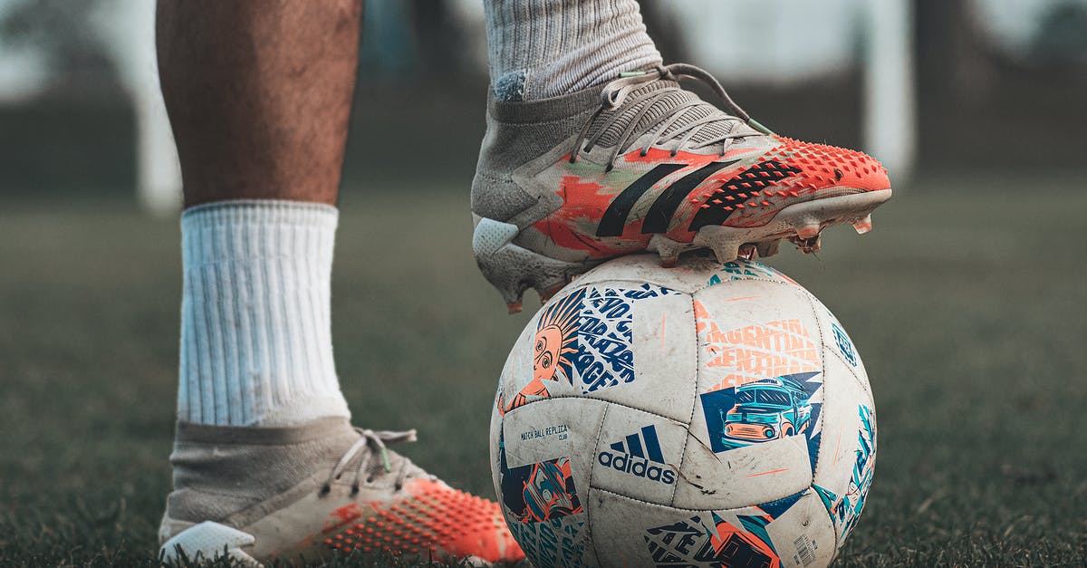 How to make multicoloured scoreboard fake player names? - A Player Stepping on a Soccer Ball