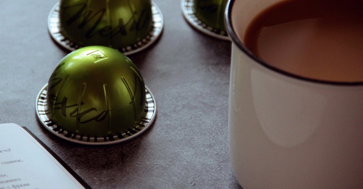 How to open Treasure Pods - Fragrant coffee with capsules near book