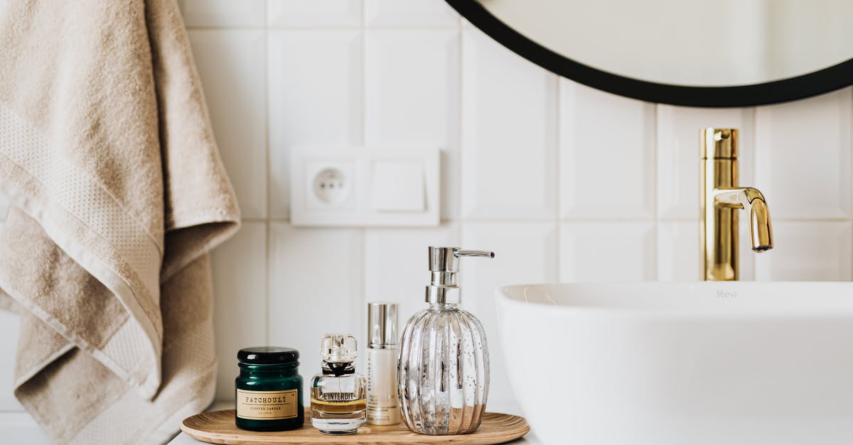 How to organize submarine fleet? - Set of skin care products in contemporary bathroom How to organize submarine fleet? - Set of skin care products in contemporary bathroom